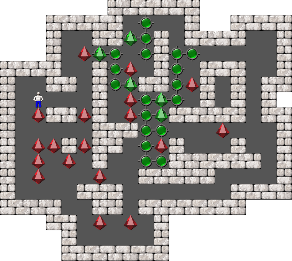 Сокобан Thinking Rabbit Arranged уровень 520